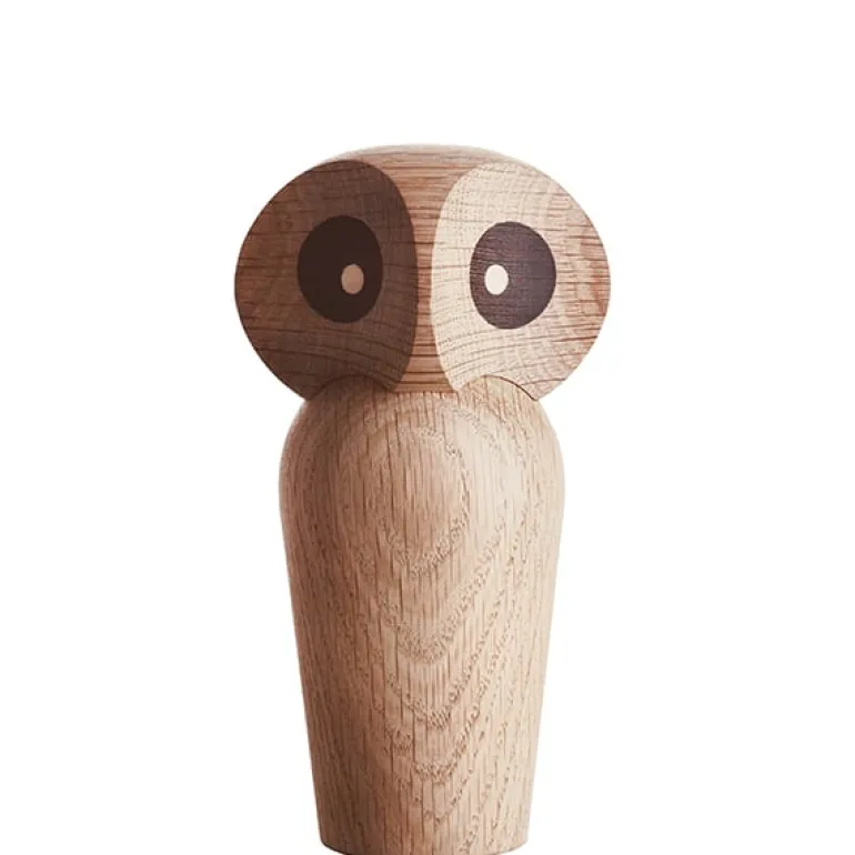 Architectmade Owl, small, natural oak