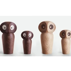 Architectmade Owl, small, natural oak