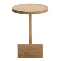 Ariake Beam side table, oak