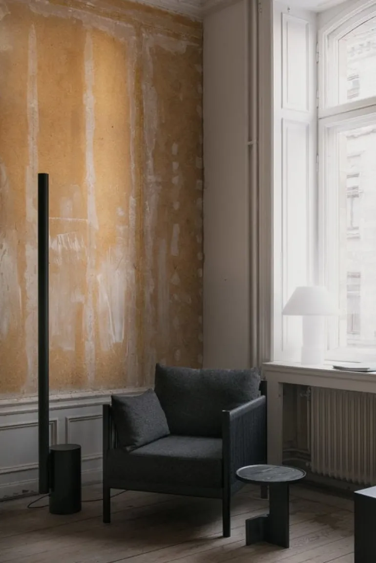 Ariake Braid lounge chair, black