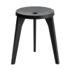 Ariake Dovetail stool, black