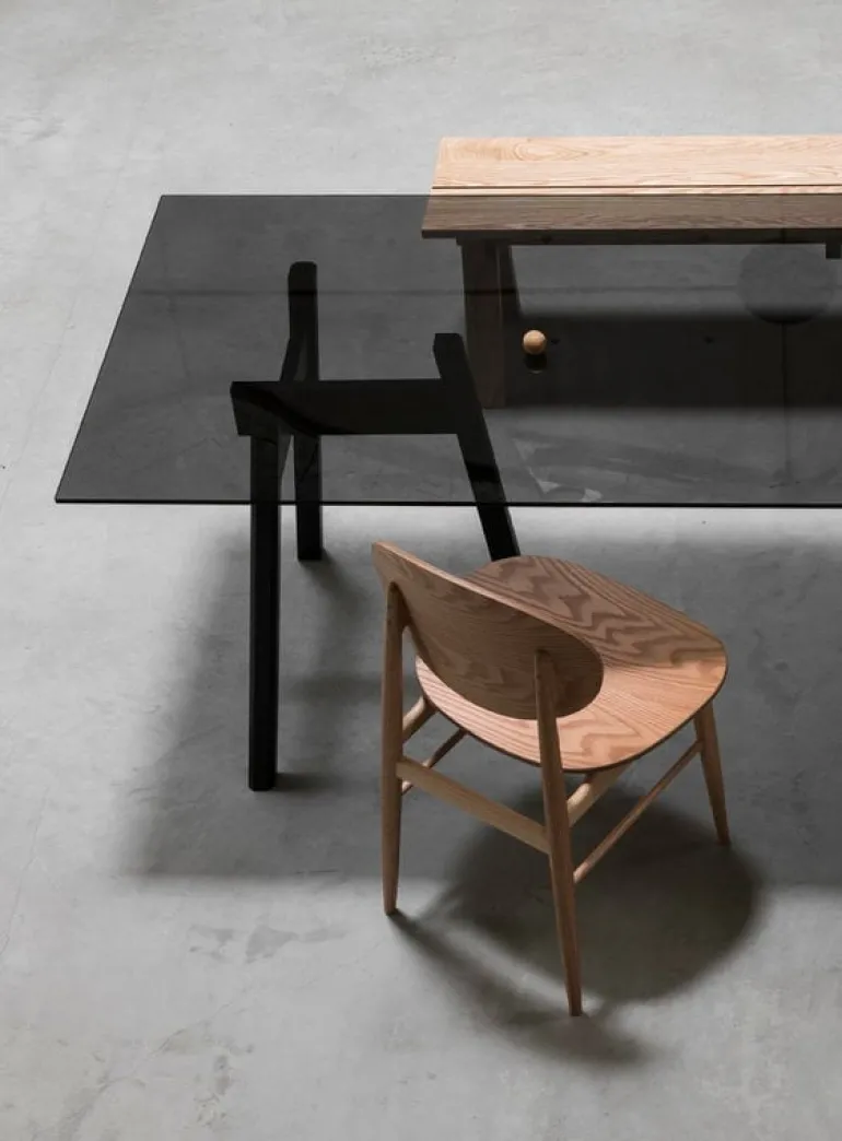 Ariake Outline chair, oak