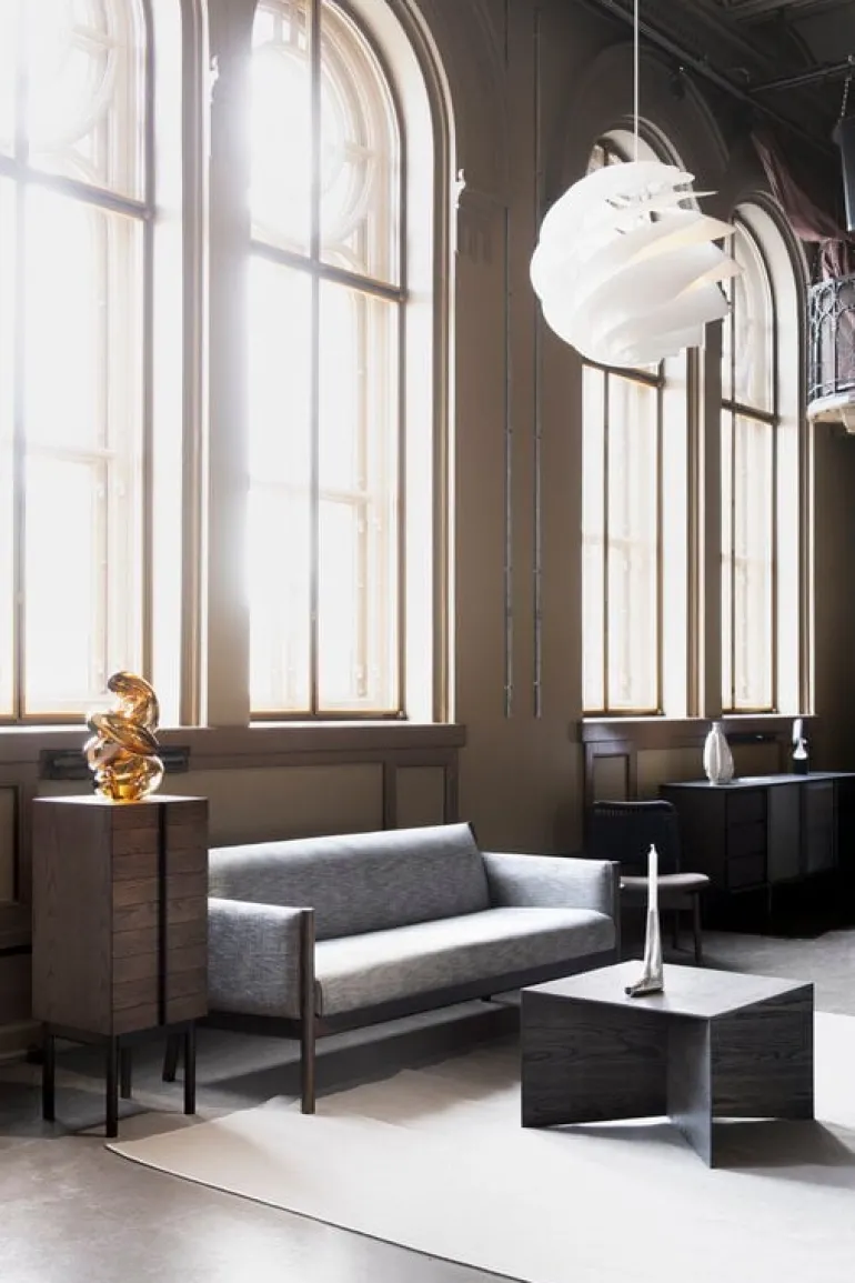 Ariake Paperwood coffee table, black