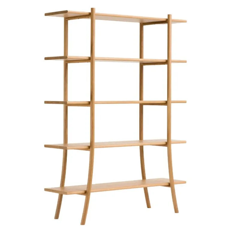 Ariake Skyladder shelf, high, oak