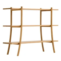Ariake Skyladder shelf, low, oak