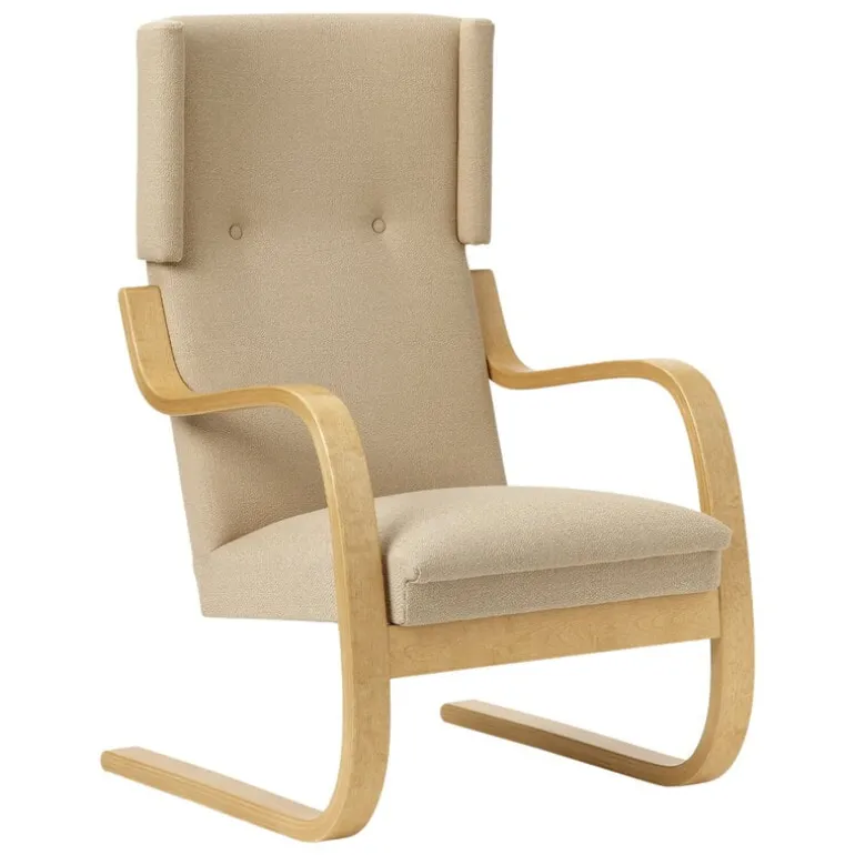 Artek Aalto 401 armchair, honey stained - Vidar 323