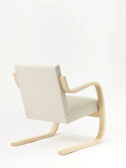 Artek Aalto armchair 402, birch - cream/pearl Nubia 02