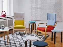 Artek Aalto armchair 401, black Hallingdal 190