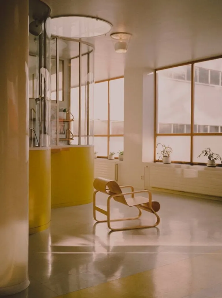 Artek Aalto Armchair 41 "Paimio", anniversary edition, oiled birch