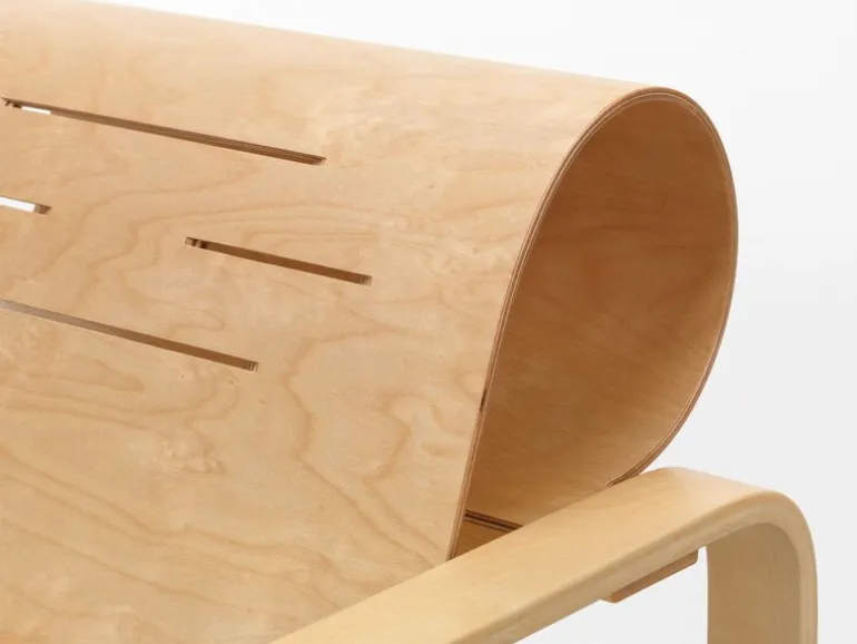 Artek Aalto Armchair 41 "Paimio", anniversary edition, oiled birch