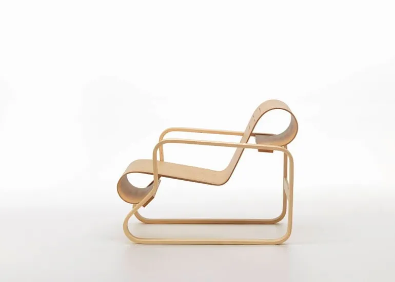 Artek Aalto Armchair 41 "Paimio", anniversary edition, oiled birch