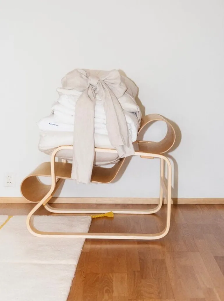 Artek Aalto Armchair 41 "Paimio", anniversary edition, oiled birch