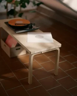 Artek Aalto bench 153A, solid seat, birch