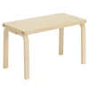 Artek Aalto bench 153B, solid seat, birch