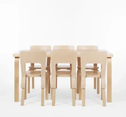 Artek Aalto chair 66, birch