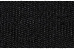 Artek Aalto chair 611, black - black webbing