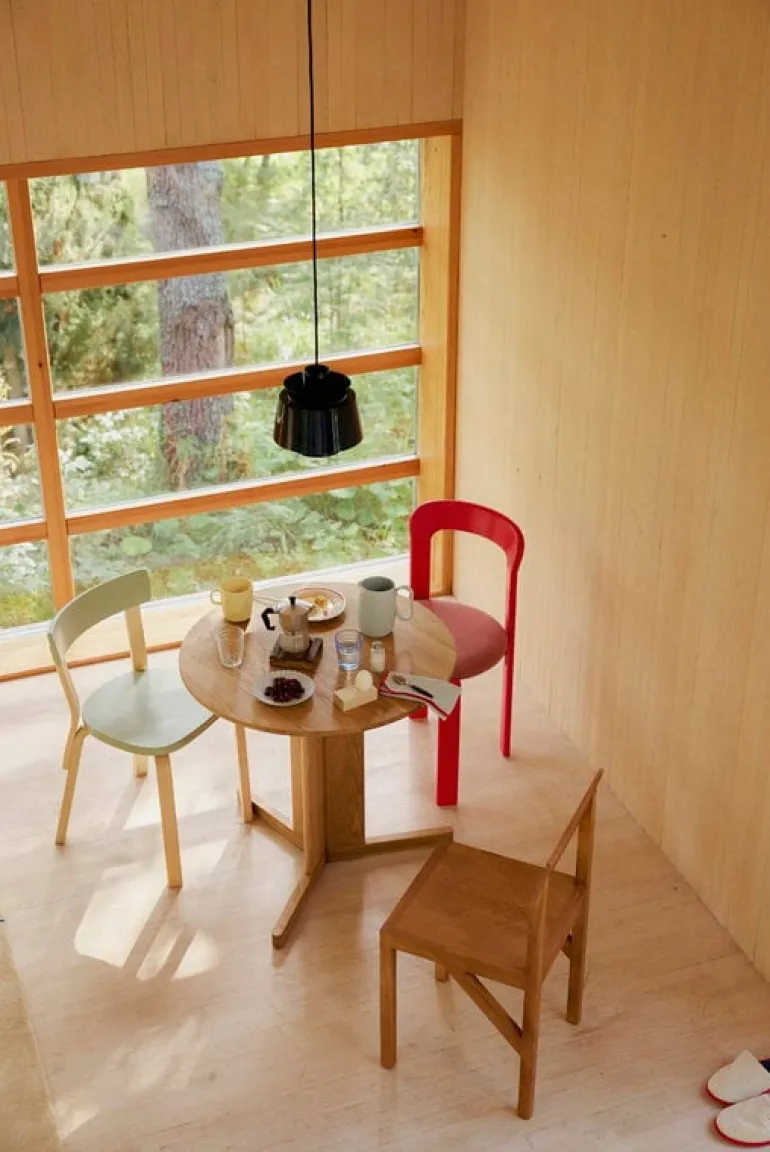 Artek Aalto chair 69, green