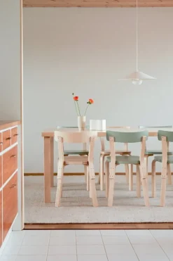 Artek Aalto chair 69, green