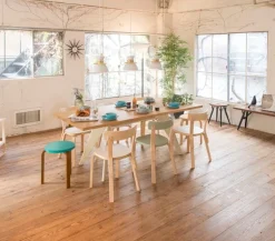 Artek Aalto chair 69, green