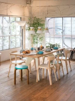 Artek Aalto chair 69, green