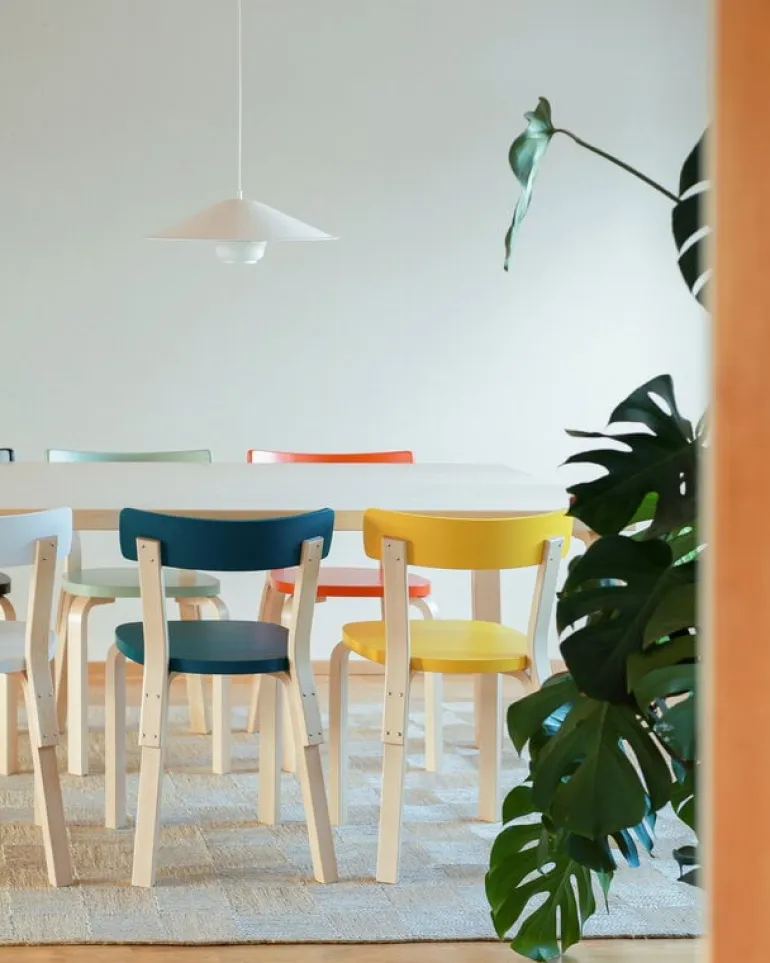 Artek Aalto chair 69, green