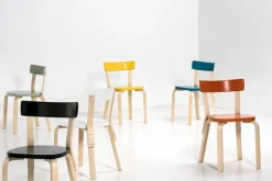 Artek Aalto chair 69, orange