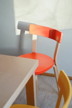 Artek Aalto chair 69, orange