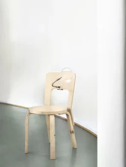 Artek Aalto chair 66, wild birch