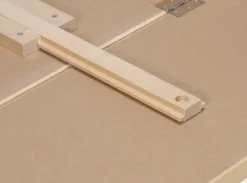 Artek Aalto foldable table DL81C, birch - white laminate