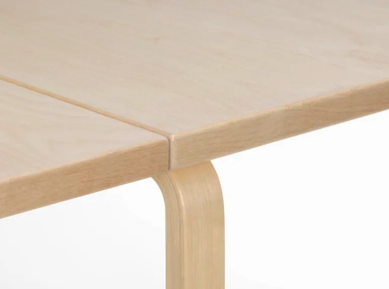 Artek Aalto foldable table DL81C, birch