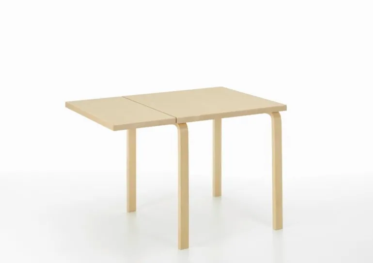 Artek Aalto foldable table DL81C, birch