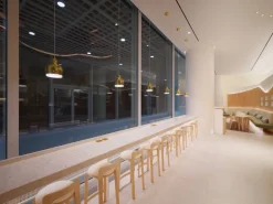 Artek Aalto high chair K65, birch