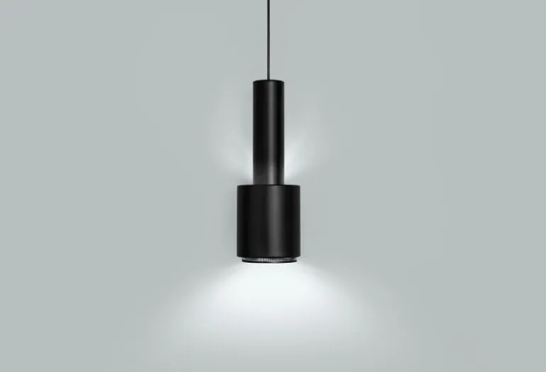 Artek Aalto pendant A110 "Hand Grenade", all black