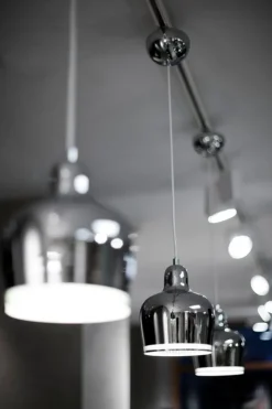 Artek Aalto pendant A330S "Golden Bell", chrome