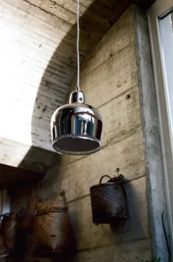 Artek Aalto pendant A330S "Golden Bell", chrome