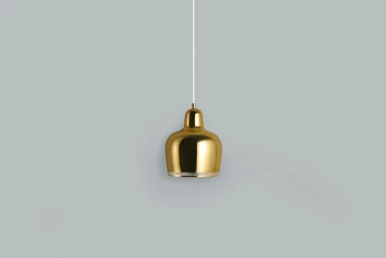 Artek Aalto pendant A330S "Golden Bell", brass