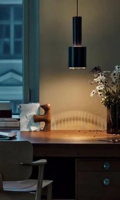 Artek Aalto pendant lamp A110 "Hand Grenade", black