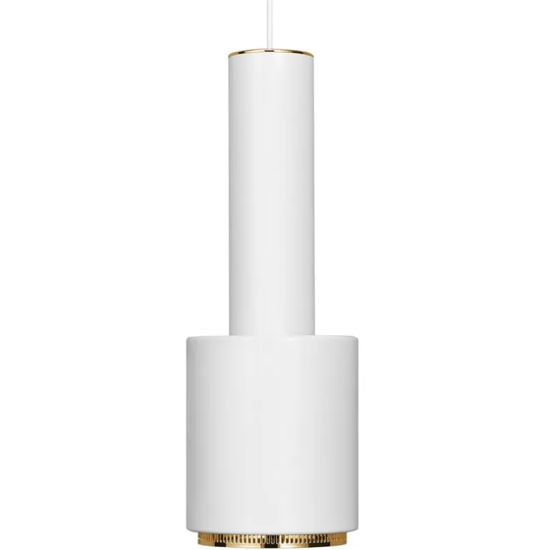 Artek Aalto pendant lamp A110 "Hand Grenade", white