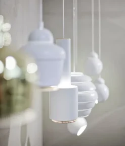 Artek Aalto pendant lamp A110 "Hand Grenade", white