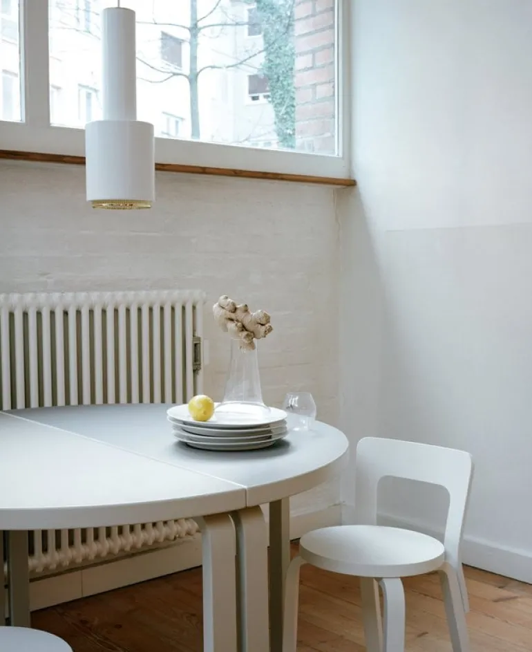 Artek Aalto pendant lamp A110 "Hand Grenade", white