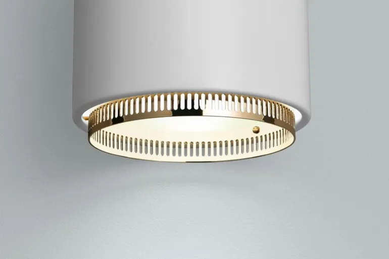 Artek Aalto pendant lamp A110 "Hand Grenade", white