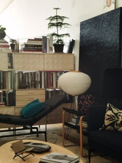 Artek Aalto side table 915, black - birch