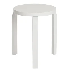 Artek Aalto stool 60, lacquered white