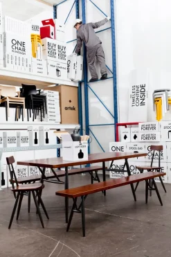 Artek Aalto stool 60, lacquered white