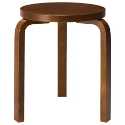 Artek Aalto stool 60, walnut