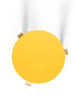 Artek Aalto stool 60, yellow - birch