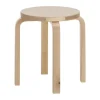 Artek Aalto stool E60, wild birch