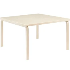Artek Aalto table 84, 120 x 120 cm, birch