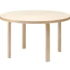 Artek Aalto table 91, birch