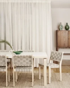 Artek Aalto table 83, birch - white laminate